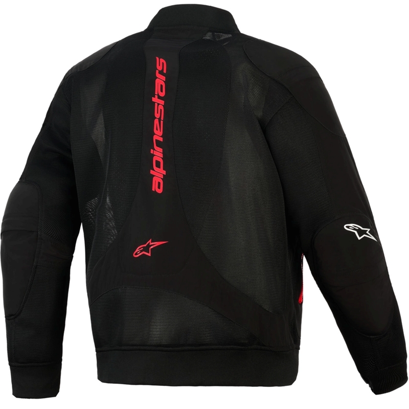 Bunda na motorku Alpinestars Flight Air čierno-červená