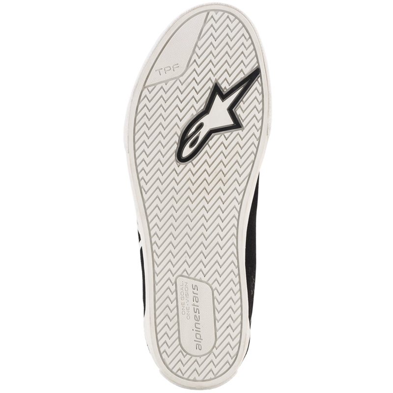 Topánky na motorku Alpinestars Ride-63 Canvas čierno-biele