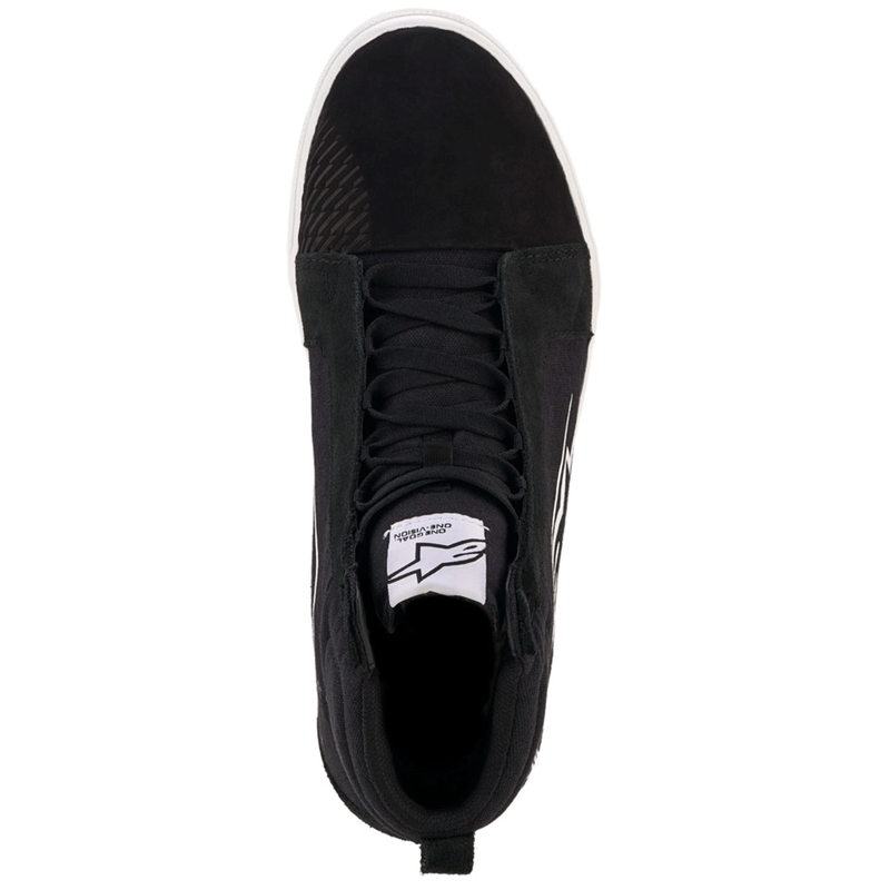 Topánky na motorku Alpinestars Ride-63 Canvas čierno-biele