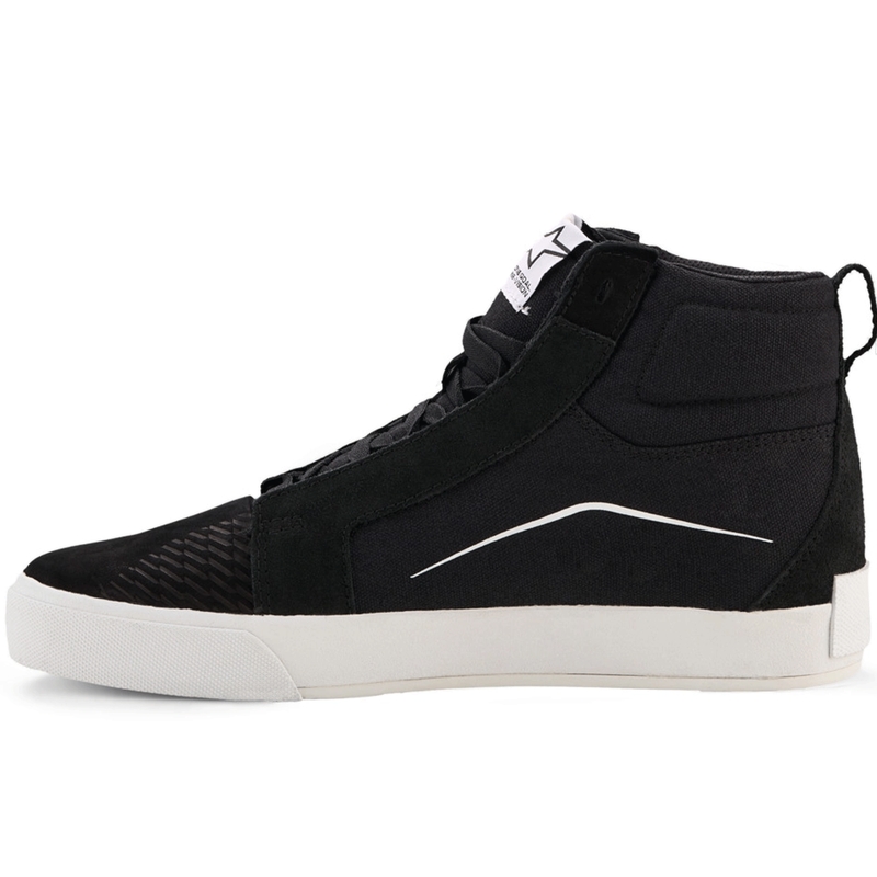 Topánky na motorku Alpinestars Ride-63 Canvas čierno-biele