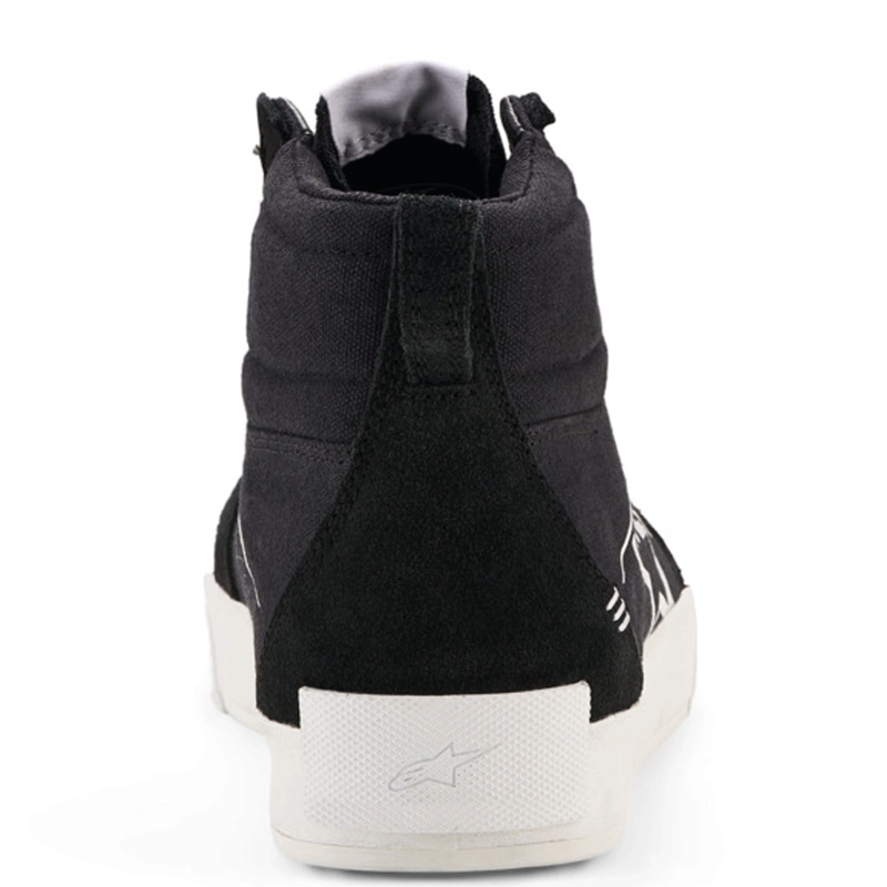 Topánky na motorku Alpinestars Ride-63 Canvas čierno-biele
