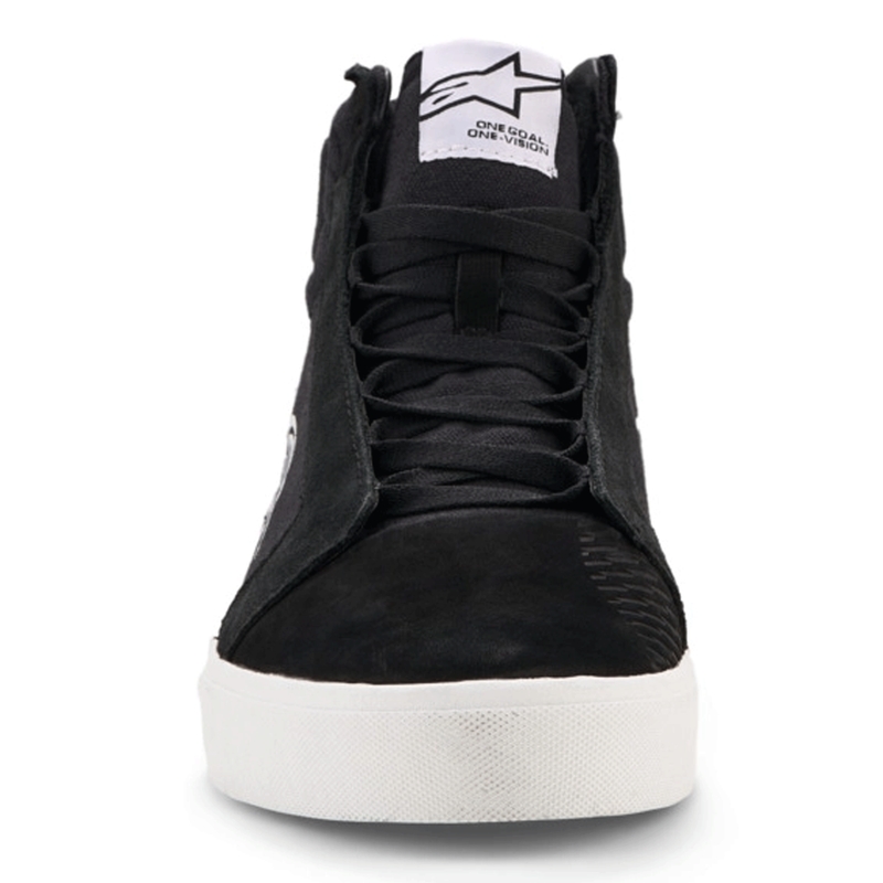 Topánky na motorku Alpinestars Ride-63 Canvas čierno-biele