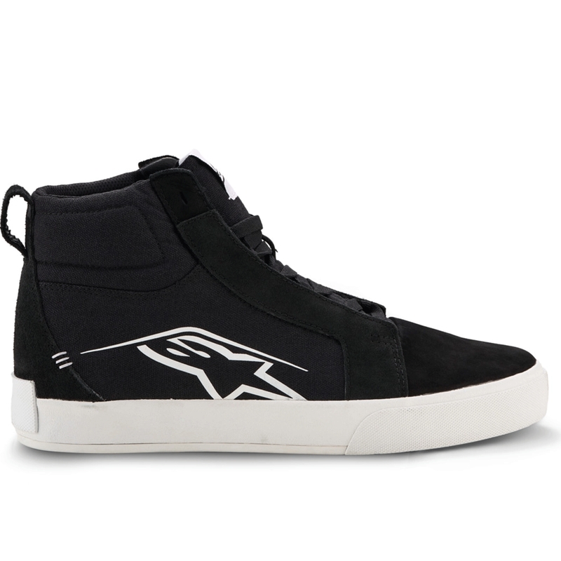 Topánky na motorku Alpinestars Ride-63 Canvas čierno-biele
