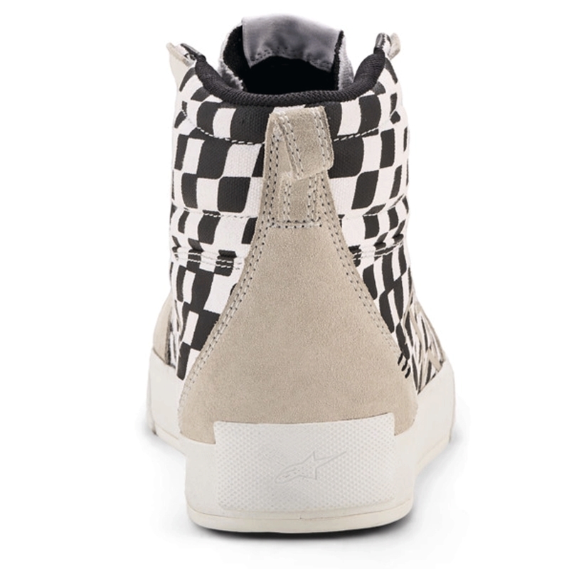 Topánky na motorku Alpinestars Ride-63 Canvas čierno-béžovo-biele