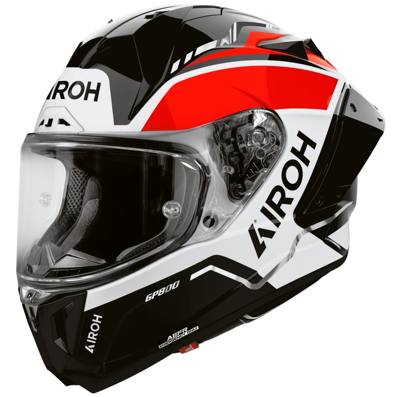 Integrálna helma na motorku Airoh GP 800 Lane červená