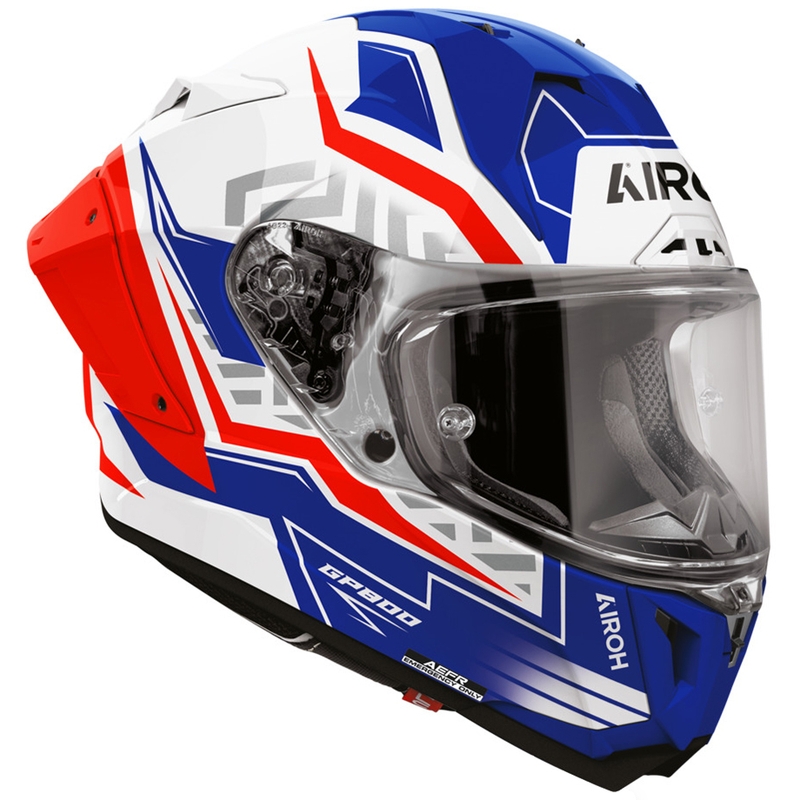 Integrálna helma na motorku Airoh GP 800 Victory modro-červená