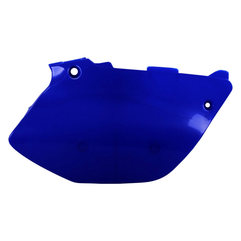 Bočné číslové tabuľky POLISPORT (pár) modrá Yam98 pre YAMAHA YZ 125 2002-2014, YAMAHA YZ 250 2002-2014