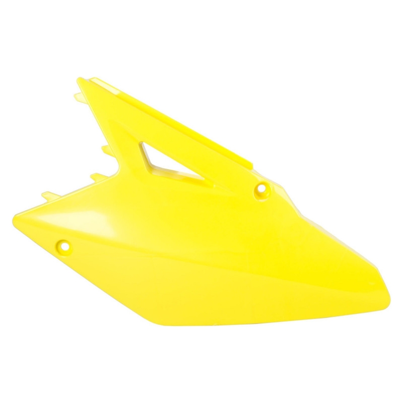 Bočné číslové tabuľky POLISPORT (pár) Žltá RM 01 pre SUZUKI RM-Z 450 2008-2017