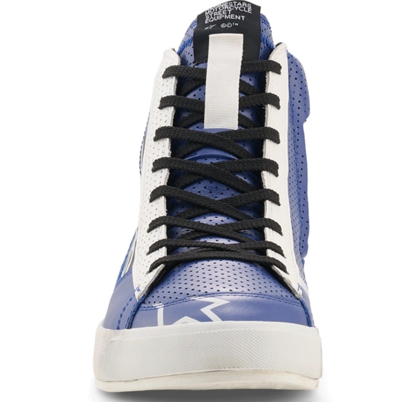 Topánky na motorku Alpinestars Stated Flair modro-bielo-čierne