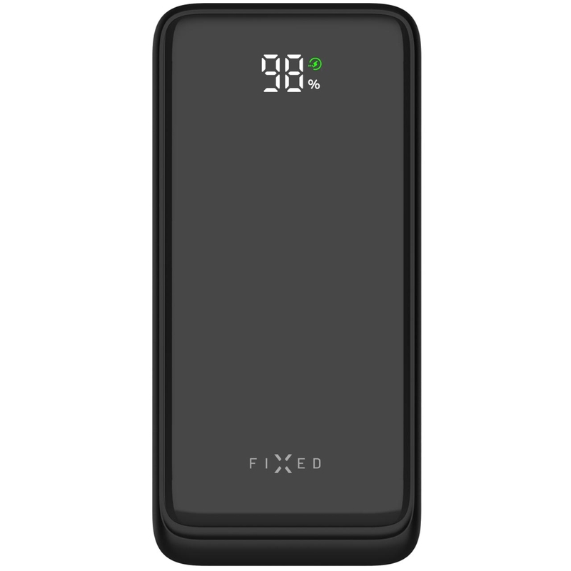 Powerbanka Fixed Zen2 10 10 000 mAh PD 20 W s LCD displejom čierna