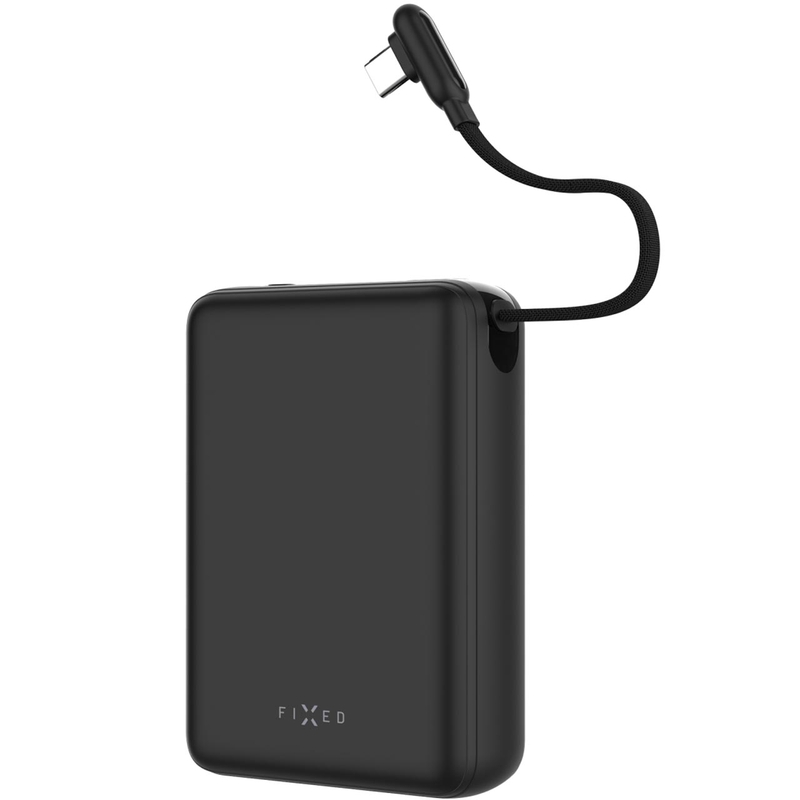 Powerbanka FIXED Zen 20 Loop 20 000 mAh 40 W s LCD displejom čierna