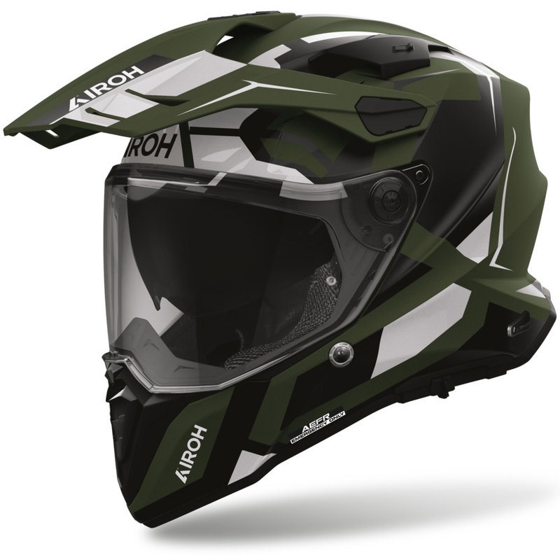 Integrálna helma na motorku Airoh Commander 2 Polar matná zelená