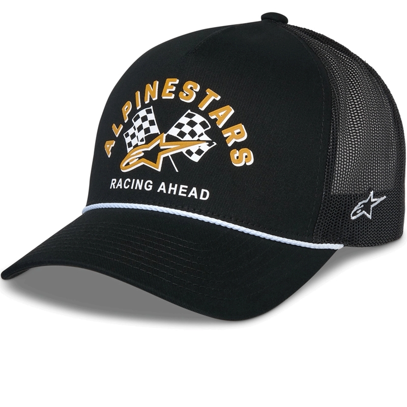 Šiltovka Alpinestars Finisher Trucker čierno-čierna