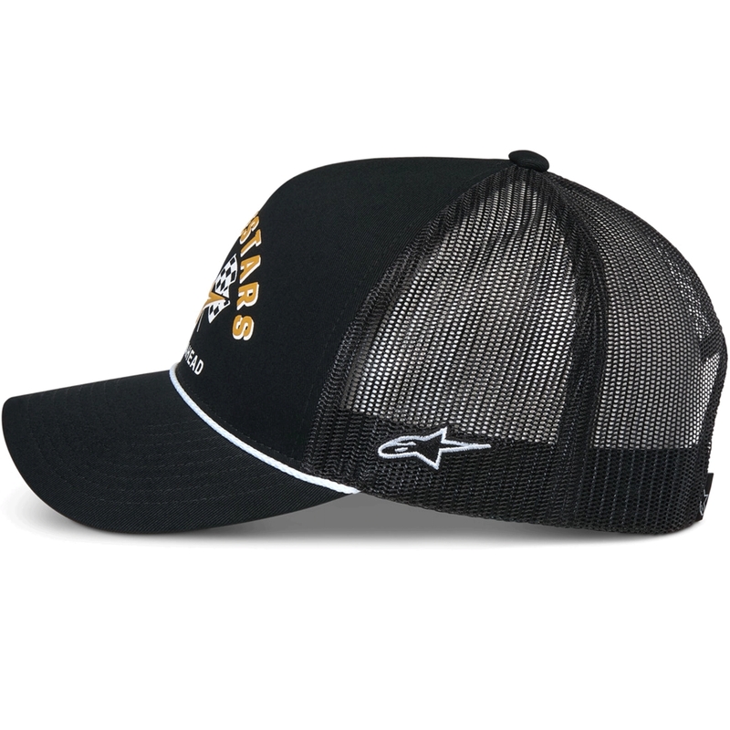 Šiltovka Alpinestars Finisher Trucker čierno-čierna