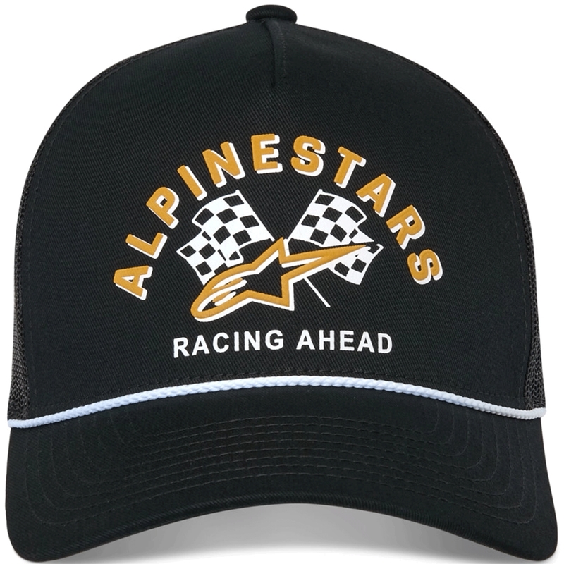 Šiltovka Alpinestars Finisher Trucker čierno-čierna