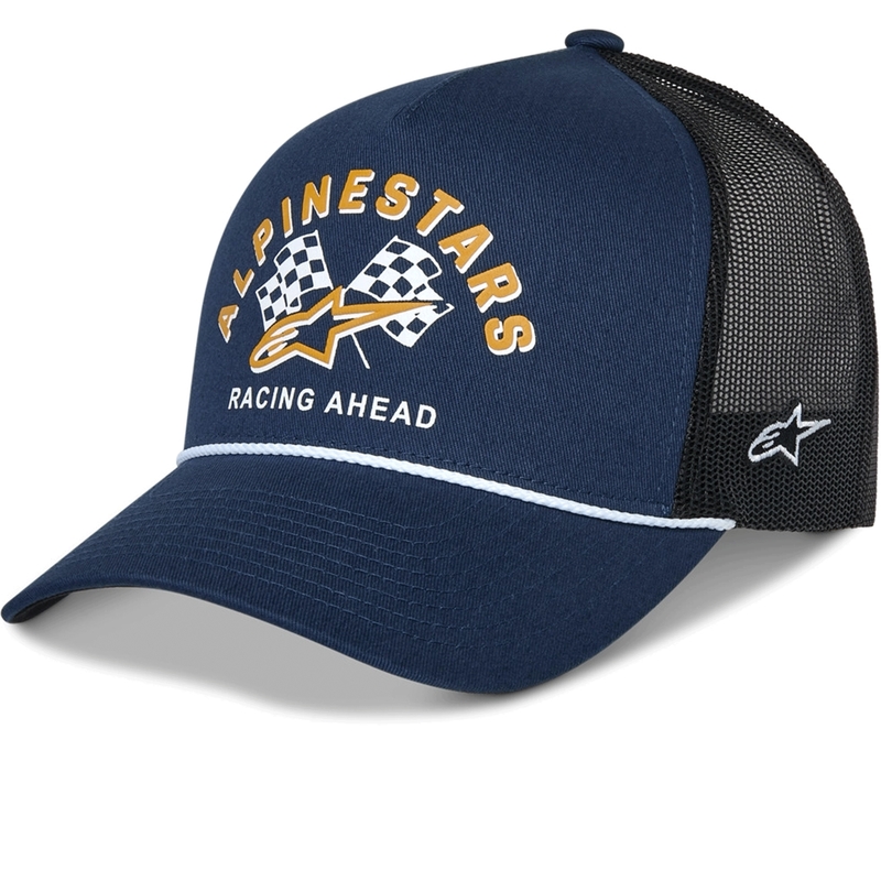 Šiltovka Alpinestars Finisher Trucker modro-čierna