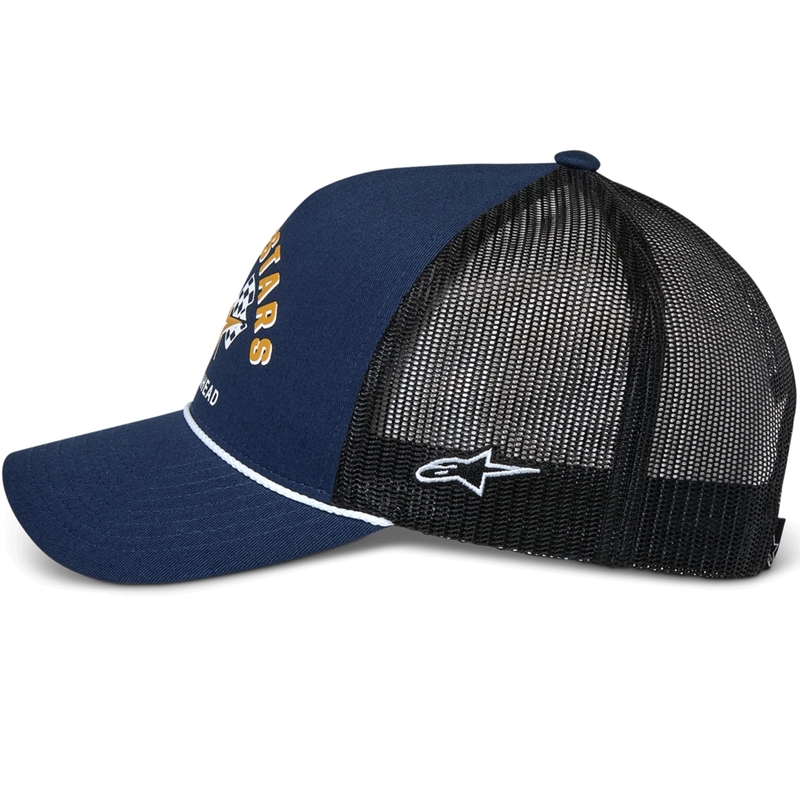 Šiltovka Alpinestars Finisher Trucker modro-čierna