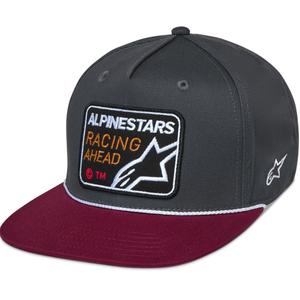 Šiltovka Alpinestars Intuitive šedo-červená