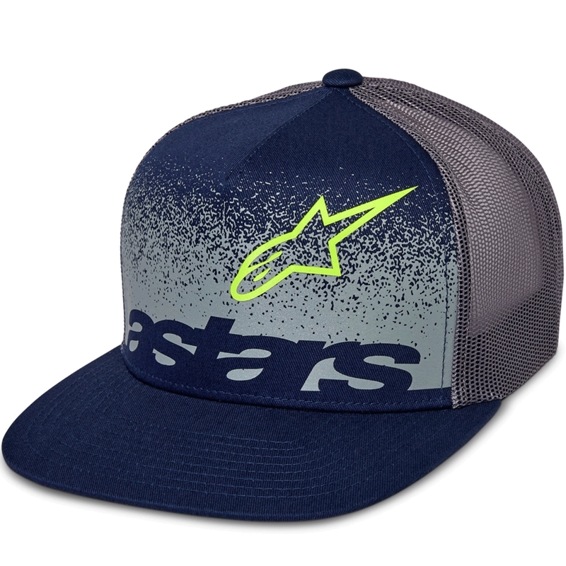 Šiltovka Alpinestars Component Trucker modro-šedá
