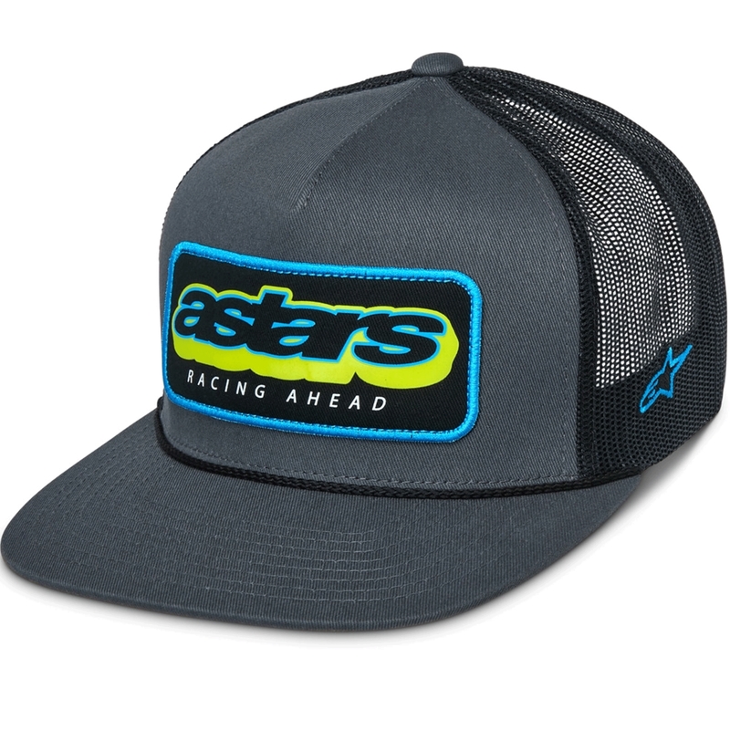 Šiltovka Alpinestars Phosphor Trucker šedo-čierna