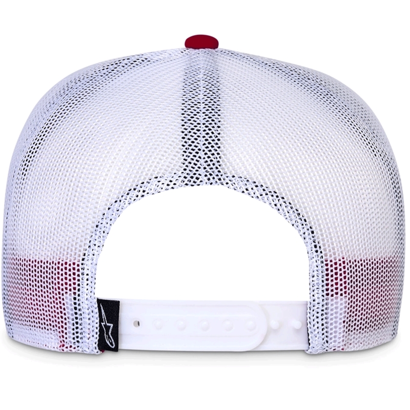 Šiltovka Alpinestars Contender Trucker červeno-biela