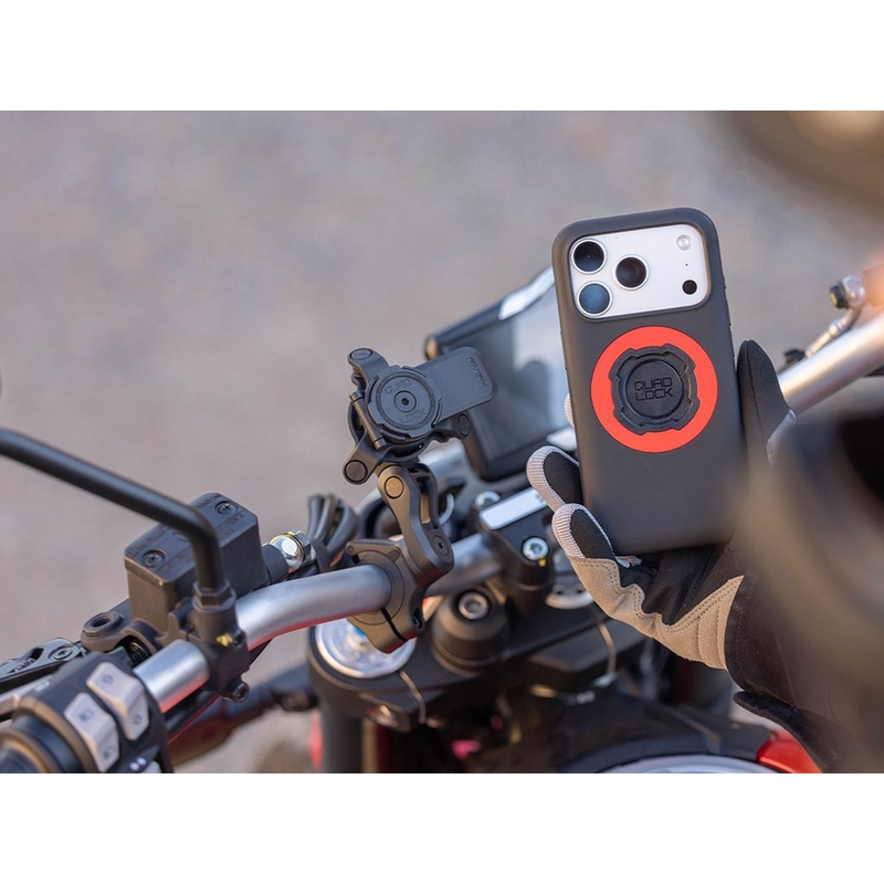 Obal na telefón Quad Lock® MAG Case iPhone 18 Pro čierny