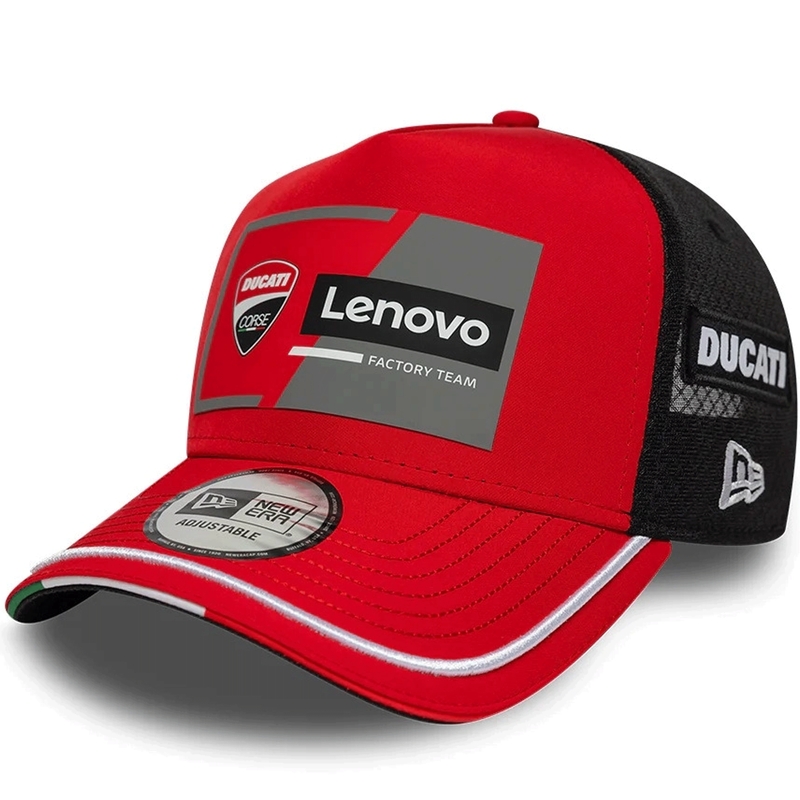 Šiltovka Ducati New Era Lenovo čierno-červená