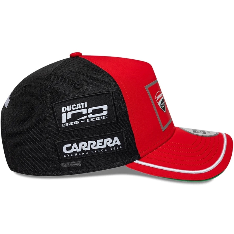 Šiltovka Ducati New Era Lenovo čierno-červená