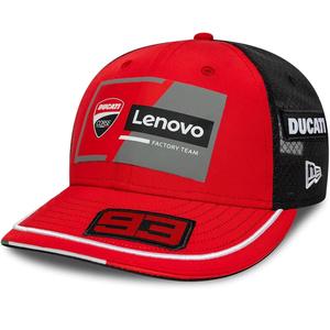 Šiltovka Ducati New Era Lenovo Marquez 93 čierno-červená