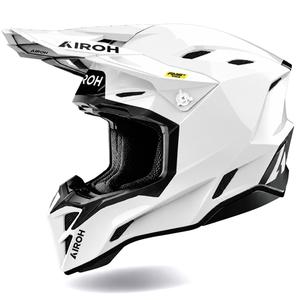 Motokrosová prilba na motorku Airoh Aviator Factory Color biela