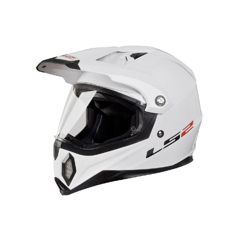 Enduro prilba LS2 MX453 GEARS biela
