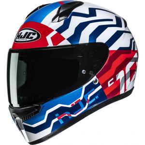 Integrálna helma na motorku HJC C10 Blade MC21 modro-červeno-biela