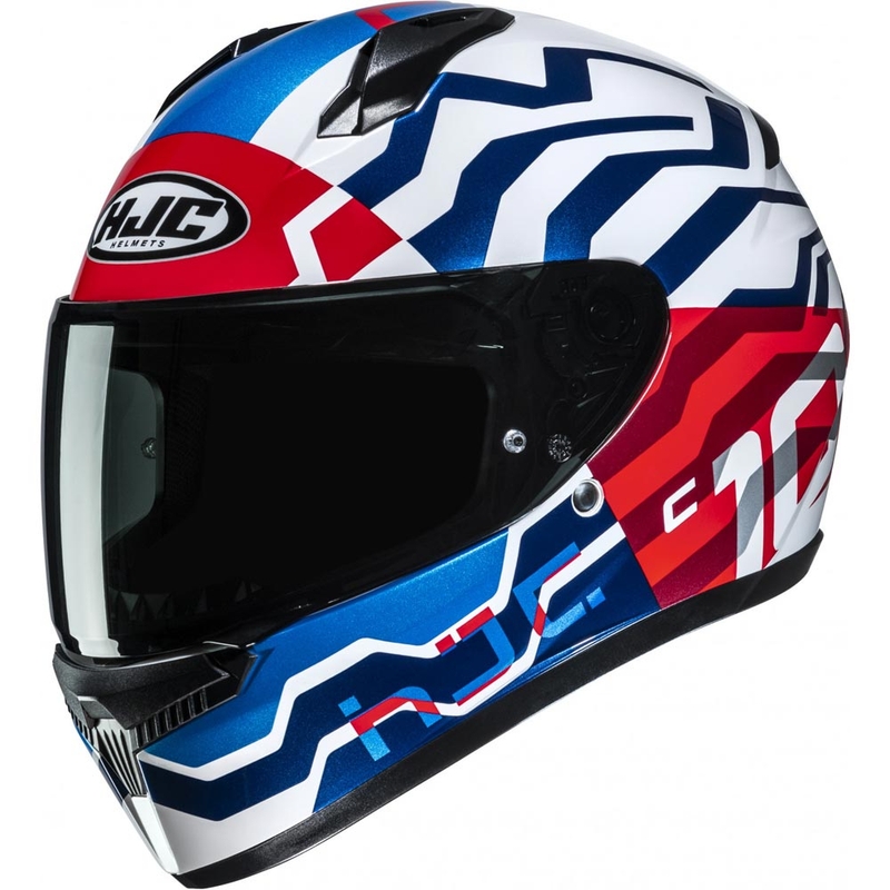 Integrálna helma na motorku HJC C10 Blade MC21 modro-červeno-biela