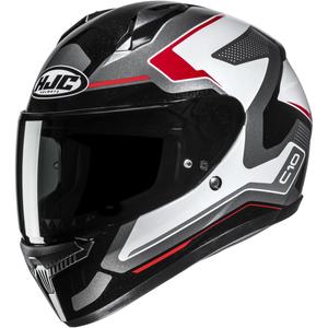 Integrálna helma na motorku HJC C10 Cric MC1 čierno-bielo-červená