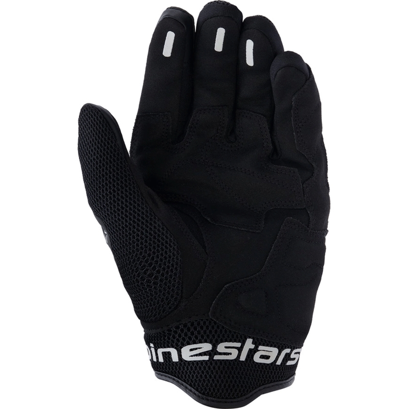 Rukavice na motorku Alpinestars Mogress Airflow antracitovo-čierne