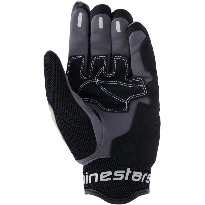 Rukavice na motorku Alpinestars Mogress Airflow pieskovo-čierne