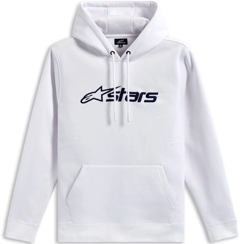 Mikina Alpinestars Blaze Hoodie 3 bielo-modrá