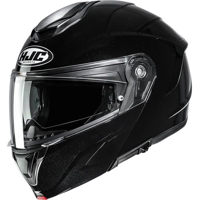 Výklopná helma na motorku HJC C92 Solid metalická čierna