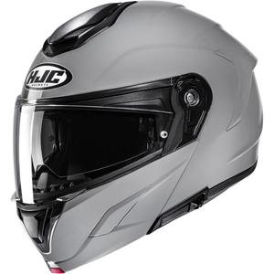 Výklopná helma na motorku HJC C92 Solid sivá