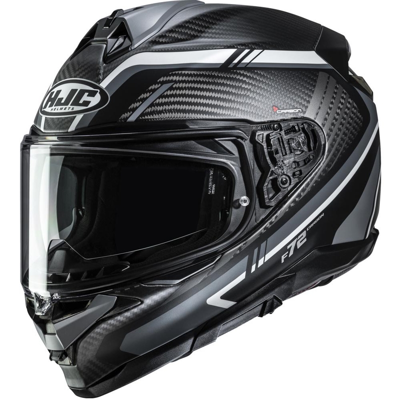 Integrálna helma na motorku HJC F72 Carbon Kairo MC5SF čierno-šedo-biela