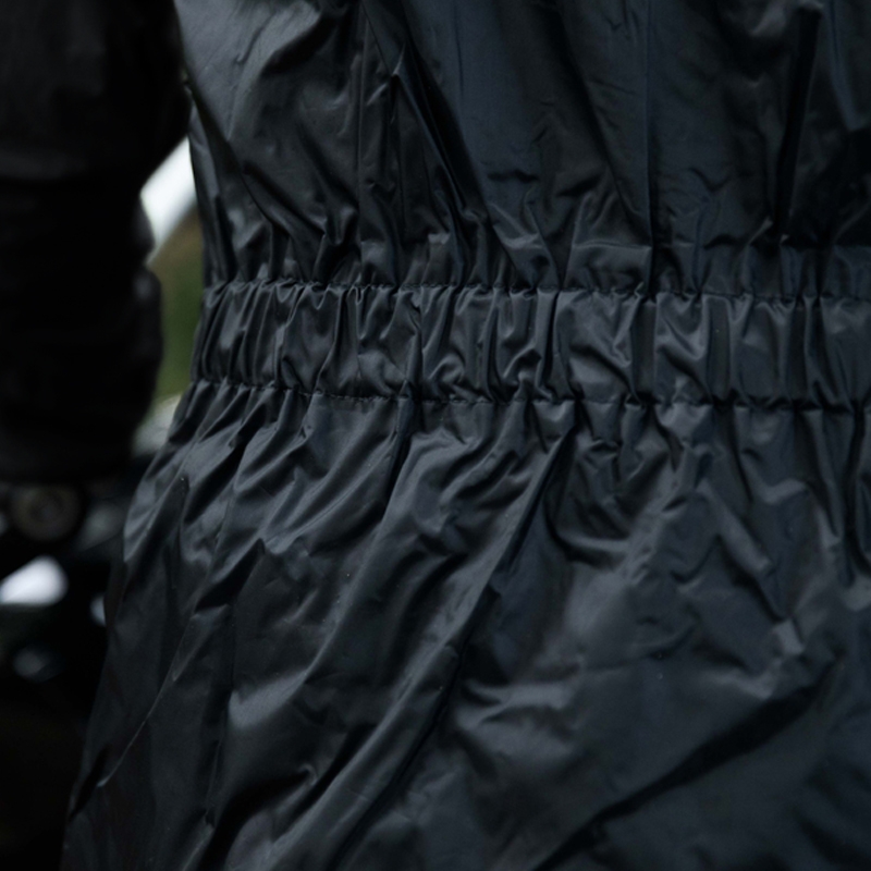 Motocyklová pláštenka Rebelhorn Rain, čierna