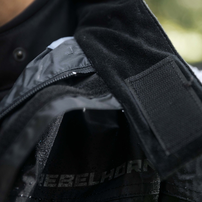Motocyklová pláštenka Rebelhorn Rain, čierna