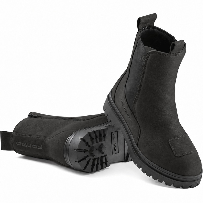 Topánky na motorku Forma Spirit Men Dry čierno-čierne