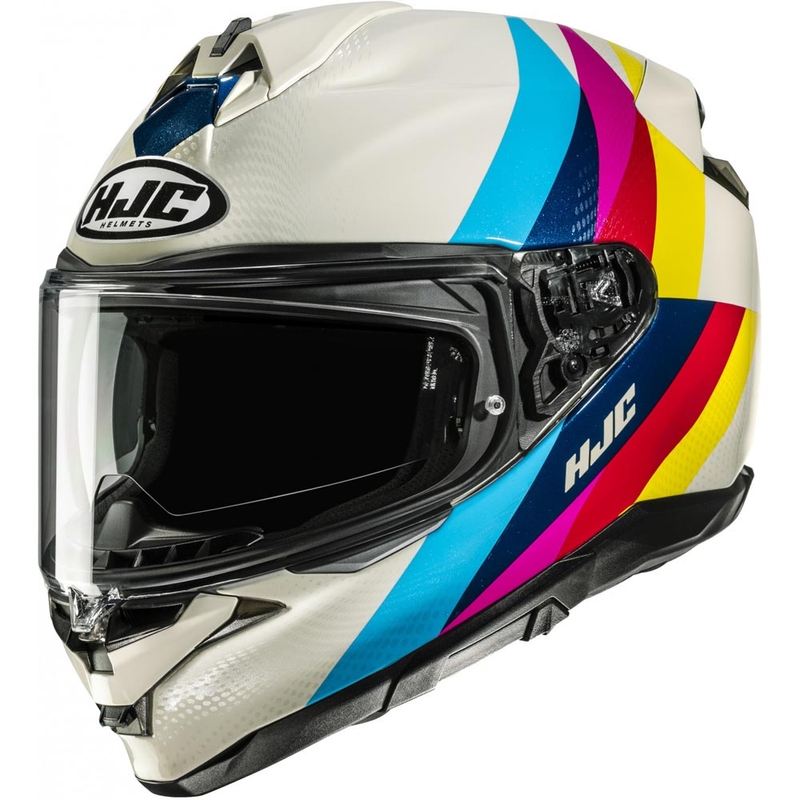 Integrálna helma na motorku HJC F72 Racero MC23 bielo-farebná