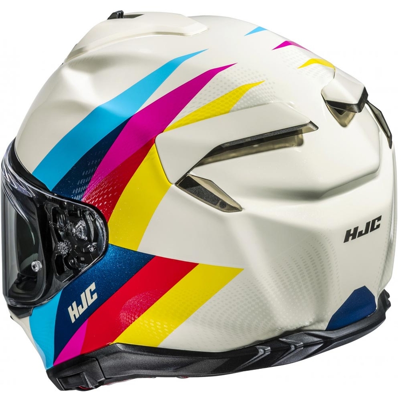 Integrálna helma na motorku HJC F72 Racero MC23 bielo-farebná
