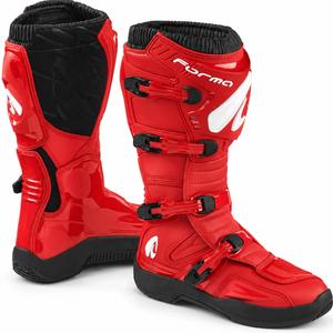 Motokrosové topánky Forma Traction červeno-čierno-biele