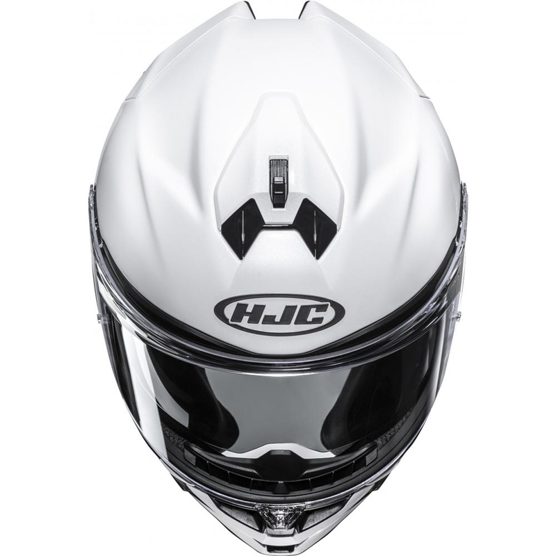Integrálna helma na motorku HJC F72 Solid perleťovo biela