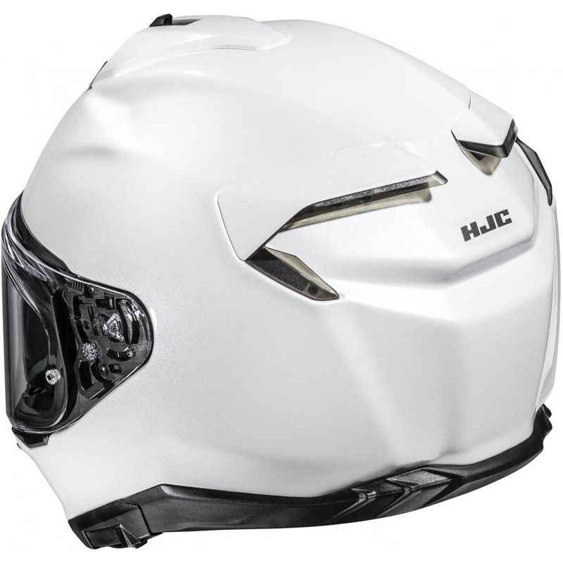 Integrálna helma na motorku HJC F72 Solid perleťovo biela