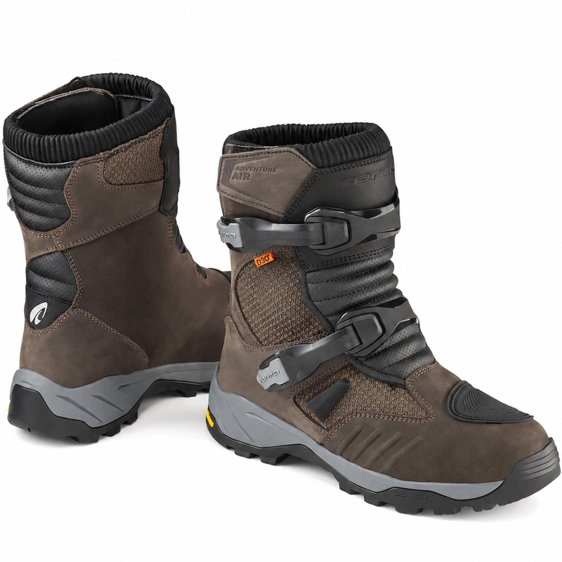 Topánky na motorku Forma Adventure Air Low Dry hnedé
