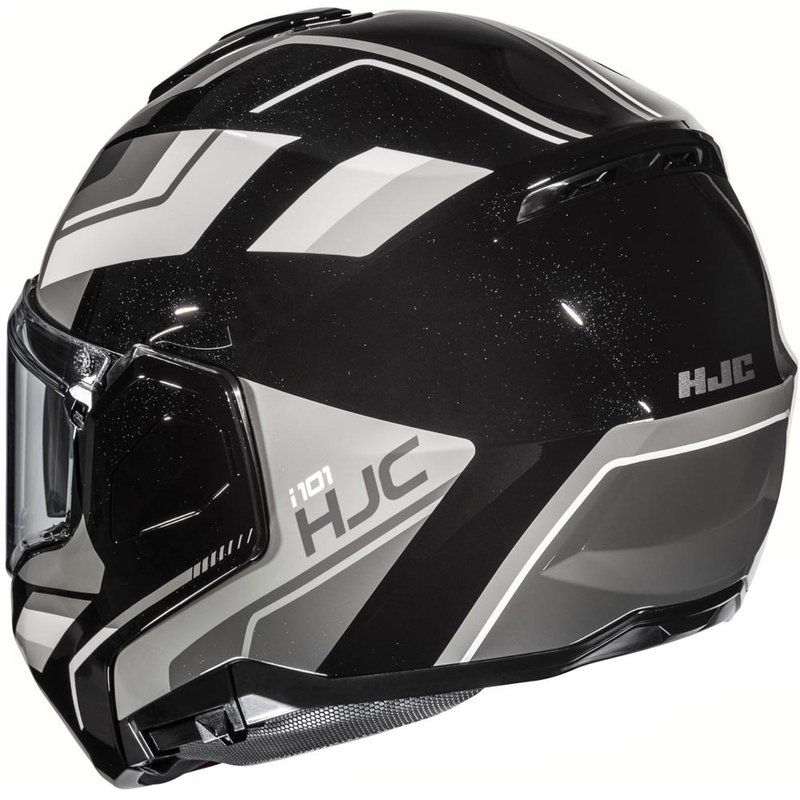 Preklápacia helma na motorku HJC i101 Krone MC5 čierno-šedo-biela